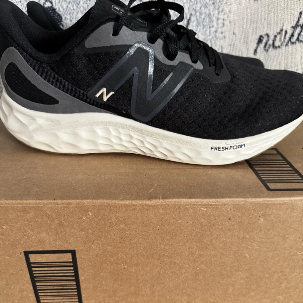 New Balance Black and Gray Fresh Foam Sneakers
